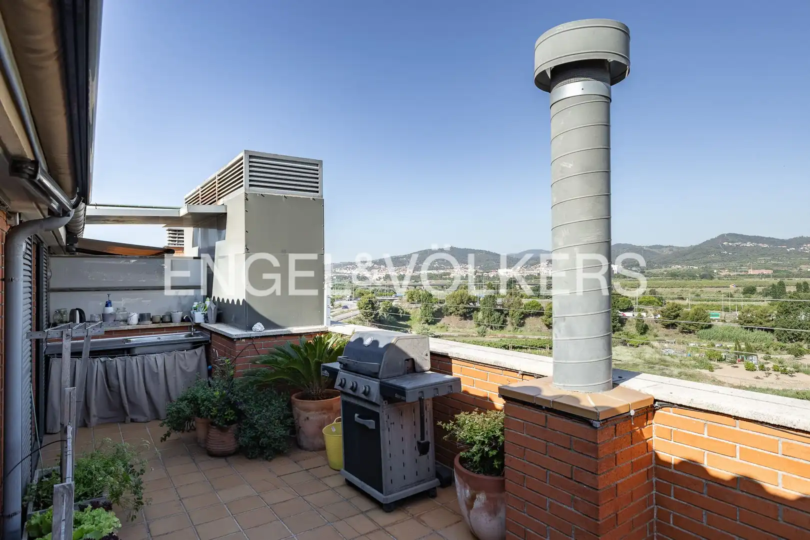 Terraza de Ático en venta en Sant Joan Despí con Aire acondicionado, Calefacción y Parquet