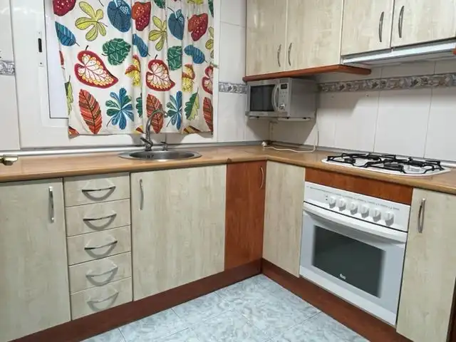 Cocina de Piso en venta en Sant Andreu de la Barca con Aire acondicionado, Parquet y Terraza