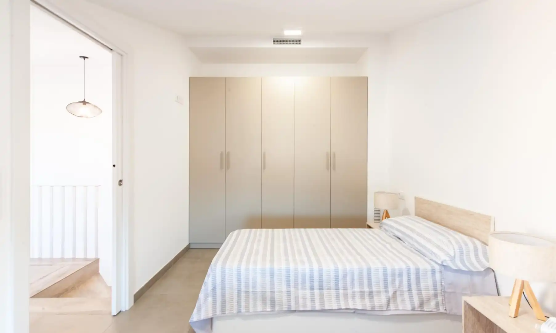 Bedroom of Flat for rent in Martorell  with Air Conditioner, Heating and Terrace