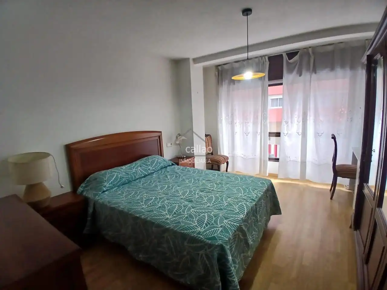 Bedroom of Flat for rent in Ferrol  with Terrace and Furnished