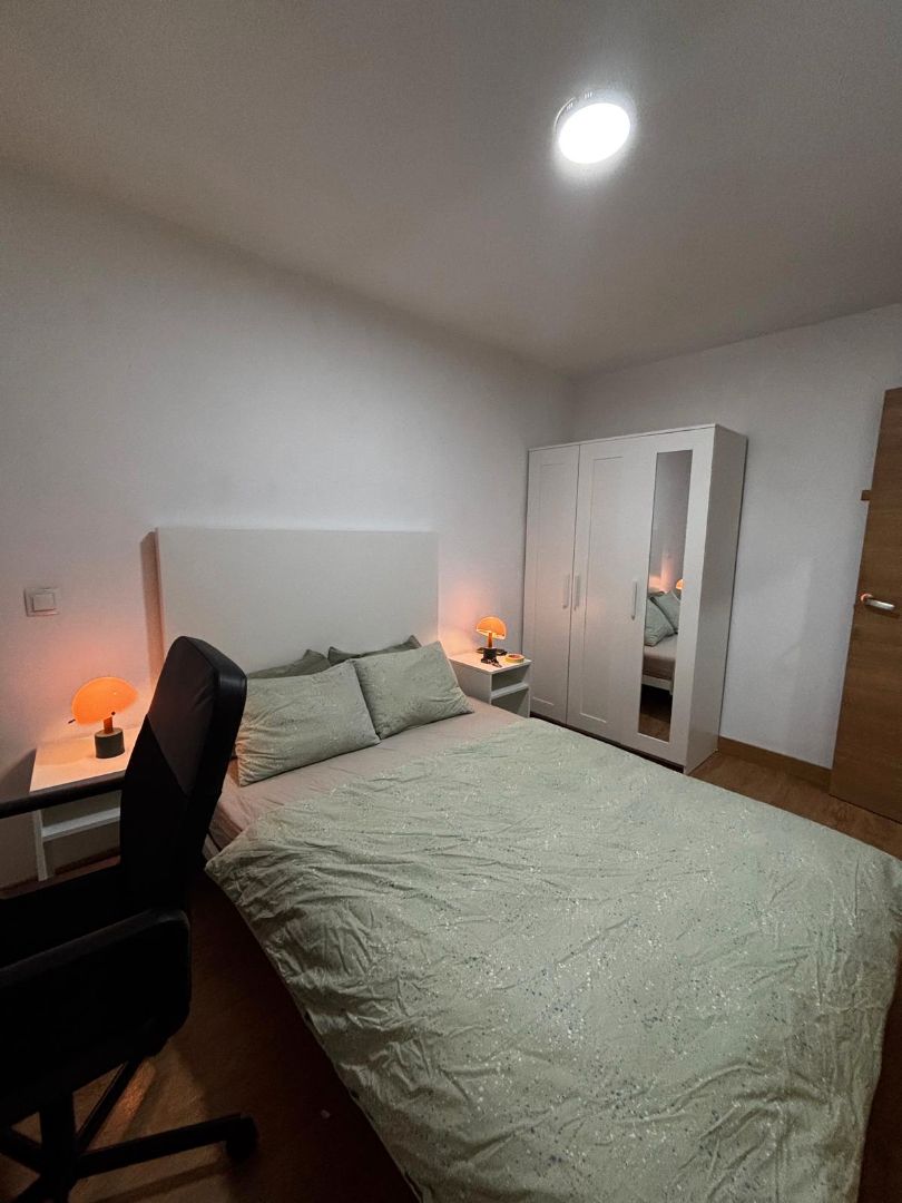 Bedroom of Flat to share in  Madrid Capital  with Air Conditioner, Heating and Furnished