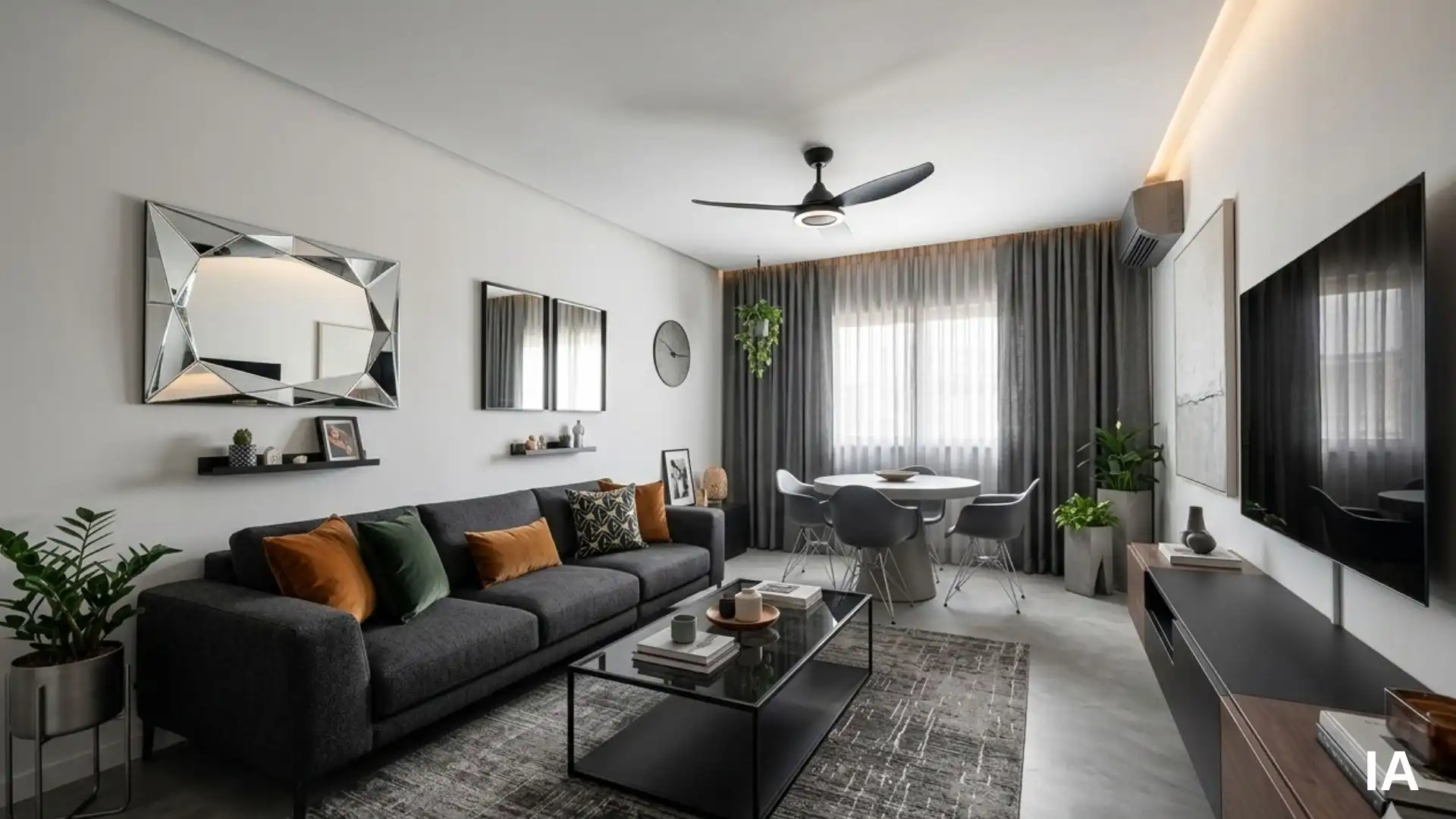Sala de estar de Piso en venta en La Rinconada con Aire acondicionado