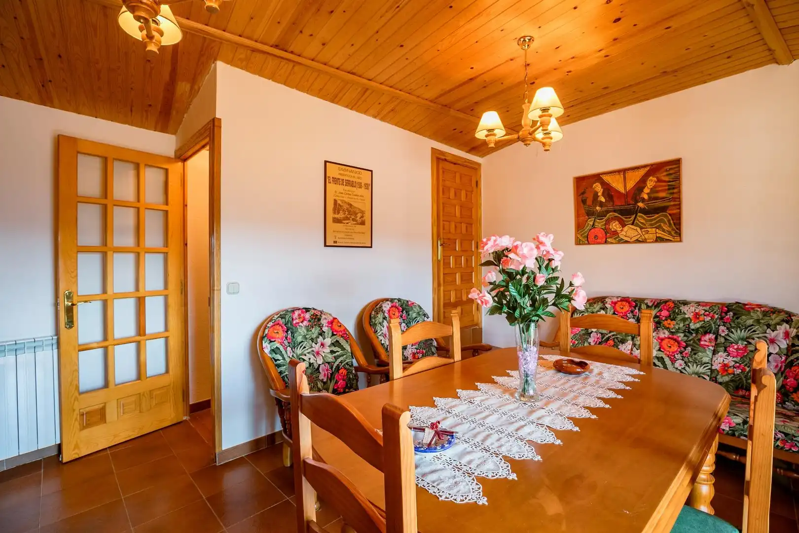 Dining room of Houses for sale in Agüero  with Heating, Terrace and Storage room