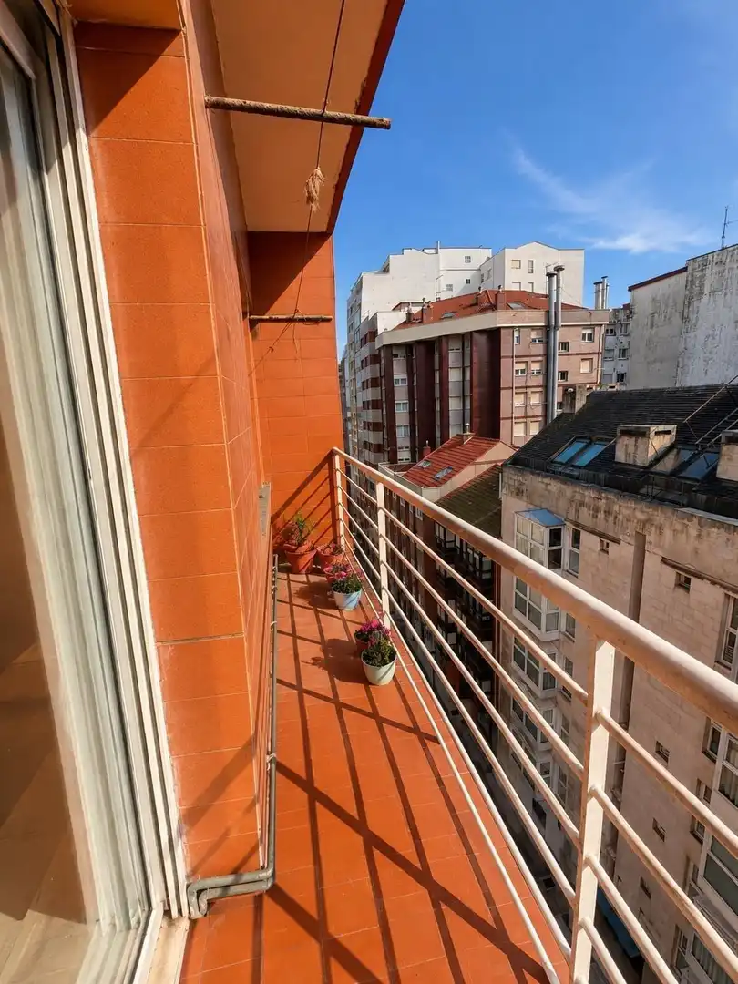 Terraza de Piso en venta en Gijón  con Calefacción, Parquet y Terraza