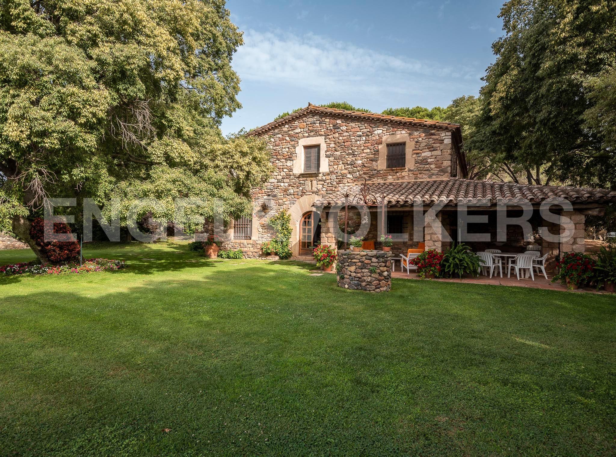 Jardí de Finca rústica en venda en La Garriga amb Calefacció i Piscina