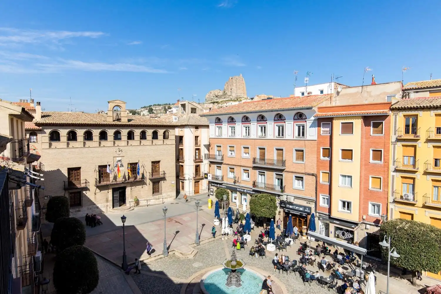 Vista exterior de Ático en venta en Borja con Calefacción, Parquet y Terraza