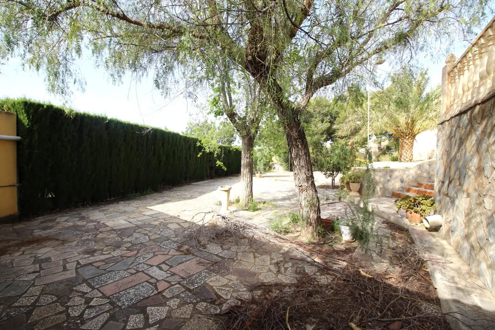 Jardín de Casa o chalet en venta en Alicante / Alacant con Aire acondicionado, Terraza y Piscina