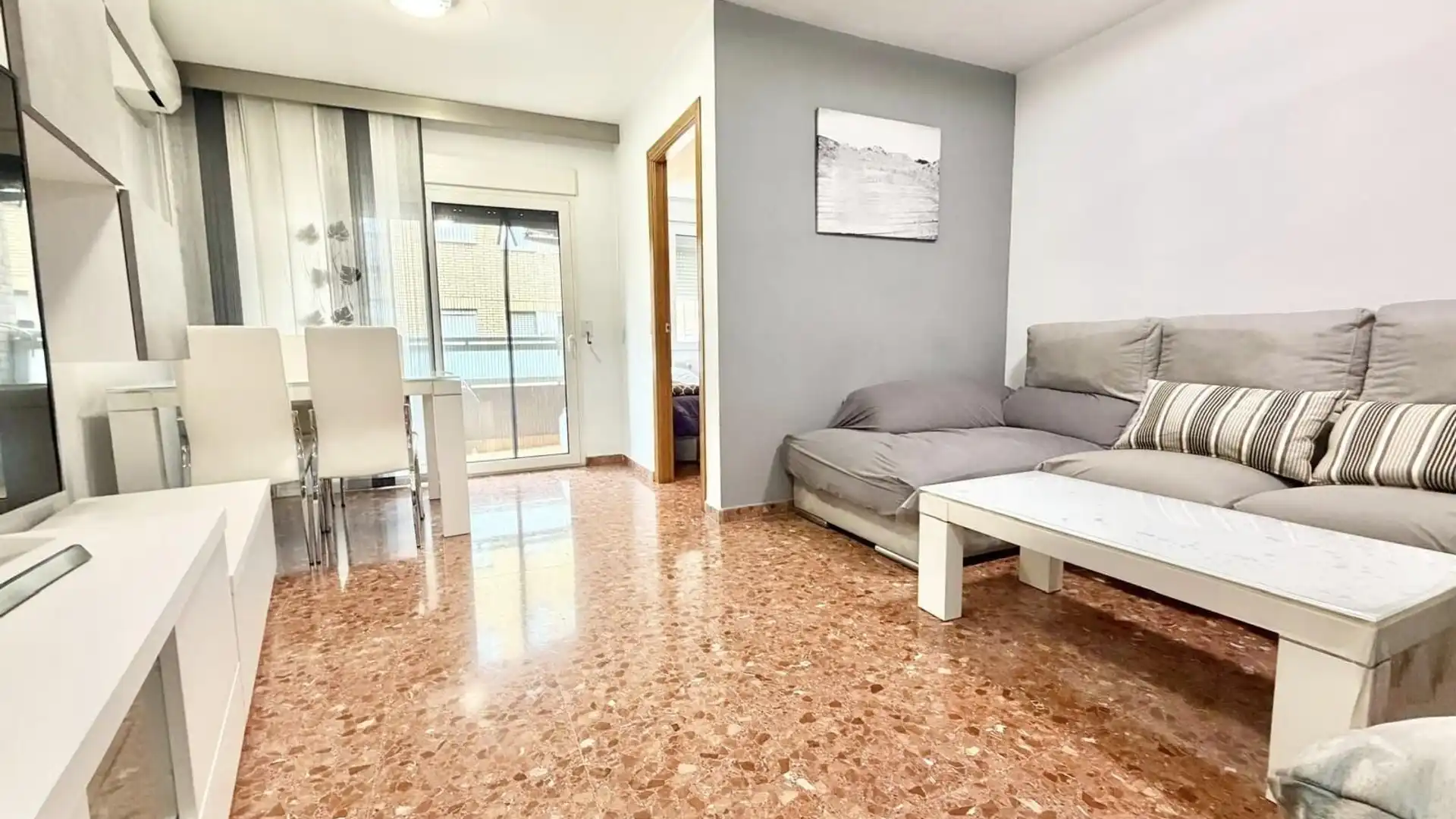 Sala d'estar de Pis en venda en Quart de Poblet amb Aire condicionat i Balcó