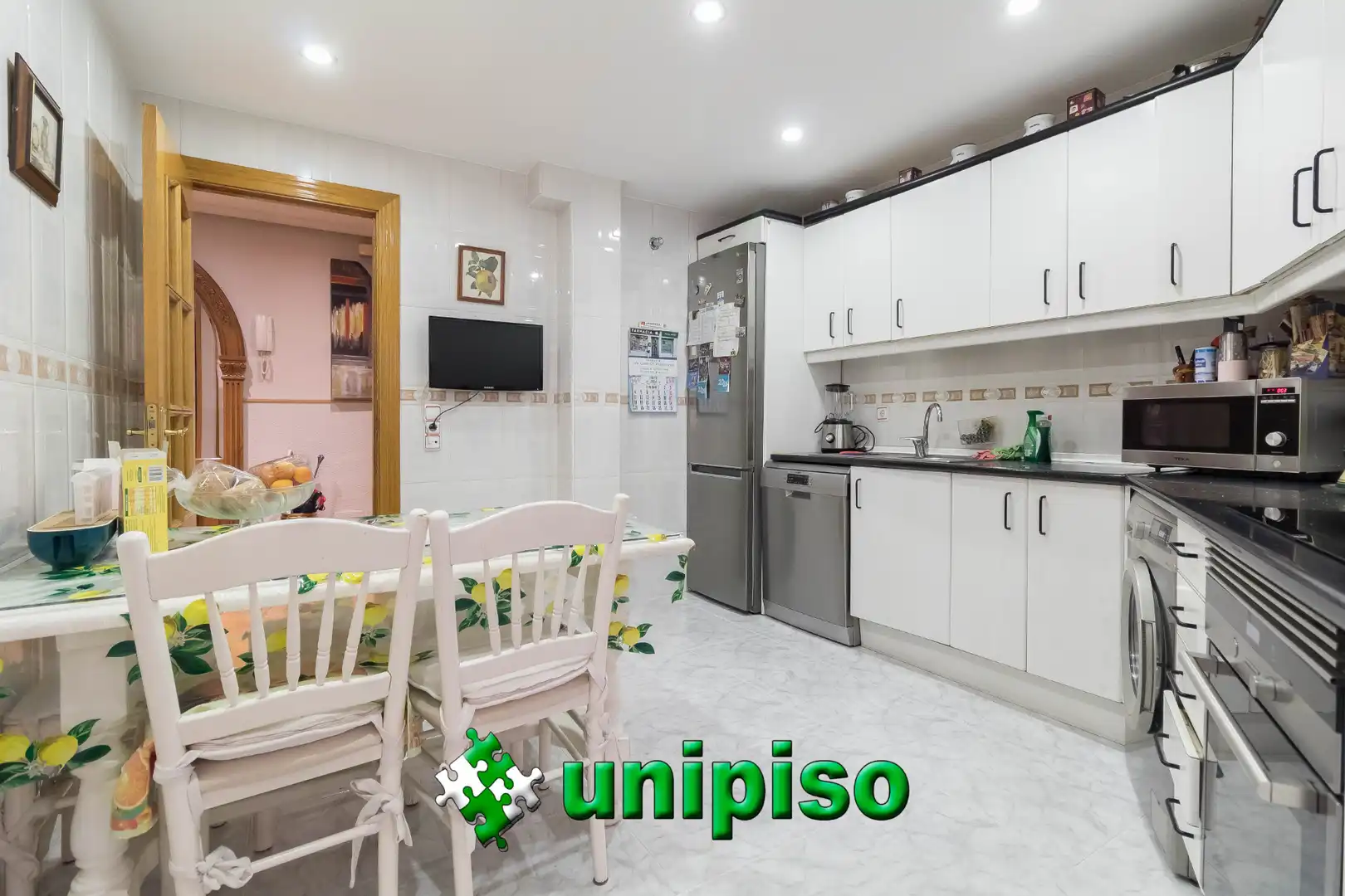 Küche von Maisonette zum Verkauf in Leganés mit Klimaanlage, Heizung und Parkett
