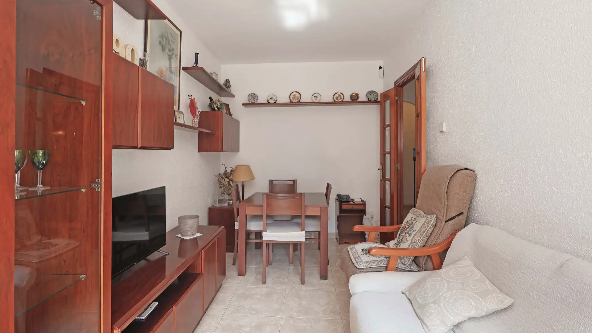 Wohnzimmer von Wohnung zum Verkauf in  Barcelona Capital