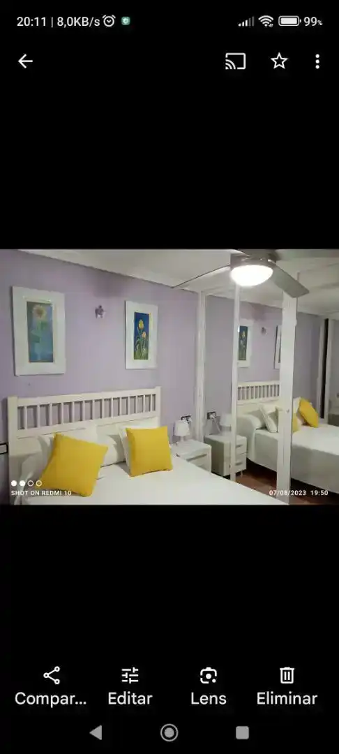 Habitación de Piso de alquiler en Sevilla con Aire acondicionado, Amueblado y Horno