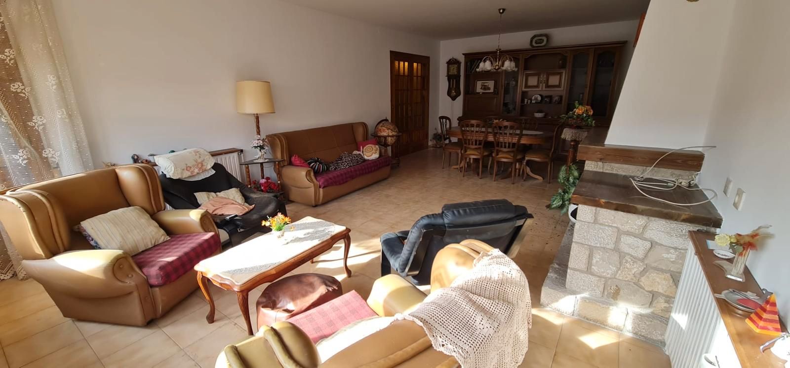 Sala d'estar de Casa adosada en venda en Sant Llorenç de Morunys amb Calefacció, Terrassa i Moblat