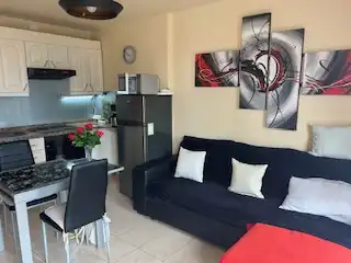 Sala de estar de Apartamento en venta en Arona con Terraza, Amueblado y Horno