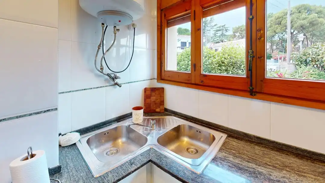 Cocina de Piso en venta en Palamós con Terraza
