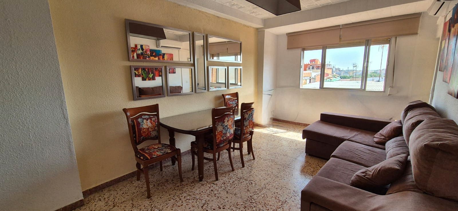 Dining room of Flat for sale in Badajoz Capital  with Air Conditioner, Heating and Storage room