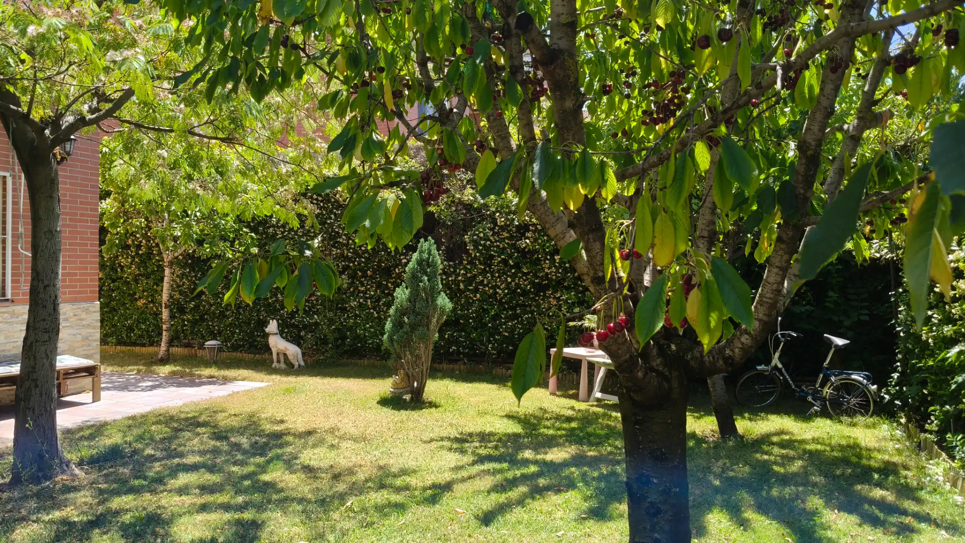 Jardín de Casa adosada en venta en Rivas-Vaciamadrid con Aire acondicionado, Calefacción y Jardín privado