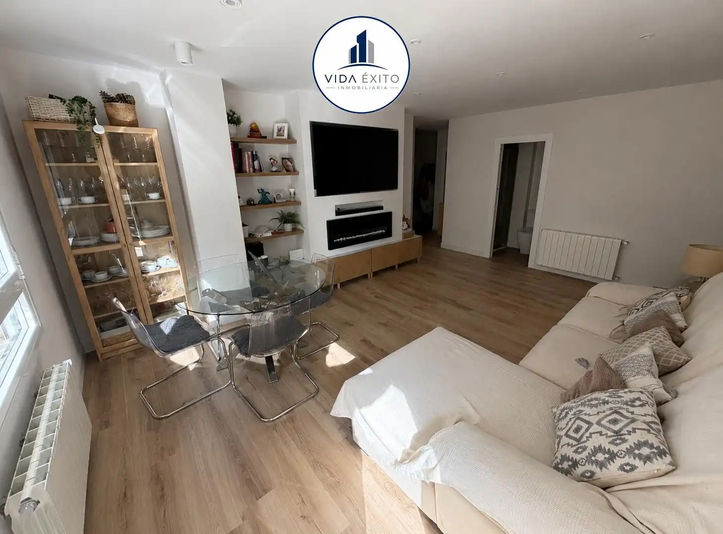 Living room of Flat for sale in Jaén  with Terrace and Balcony