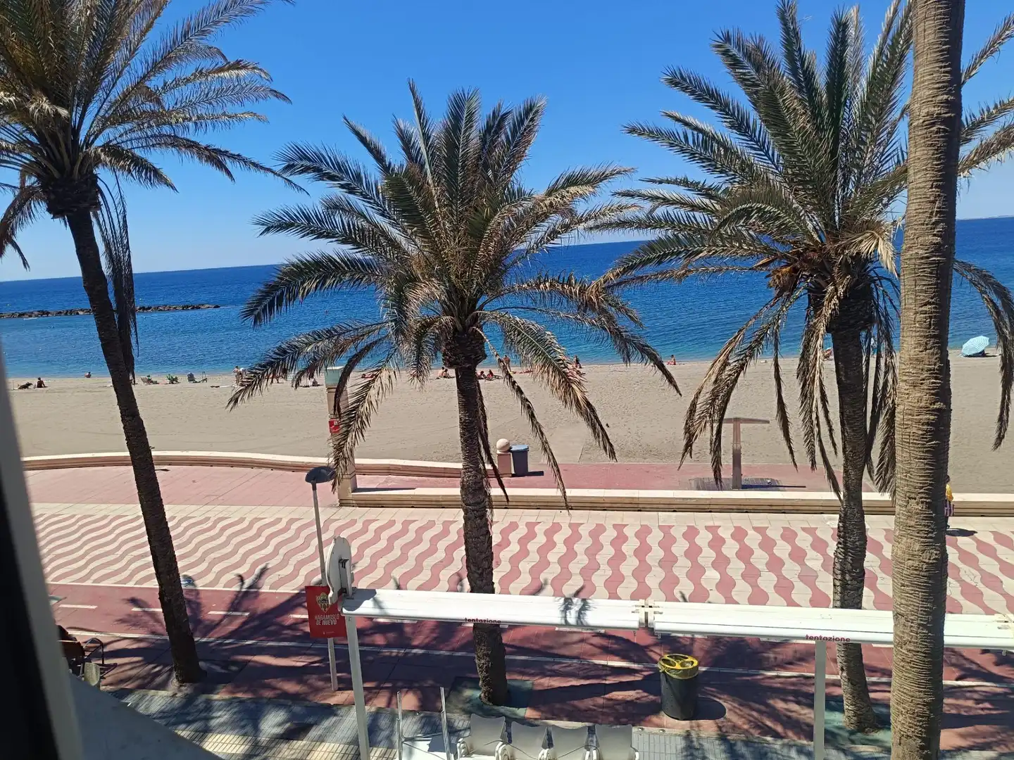 Exterior view of Apartments for rent in Almería  with Heating, Terrace and Furnished