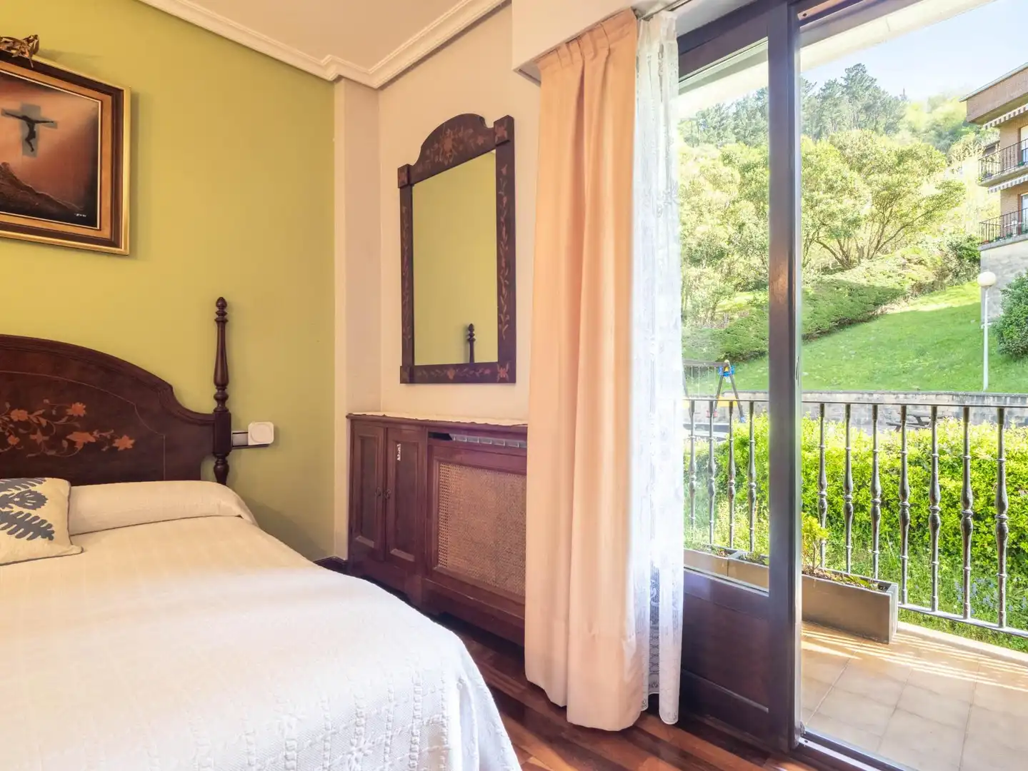 Schlafzimmer von Wohnung zum Verkauf in Donostia - San Sebastián  mit Heizung, Terrasse und Abstellraum
