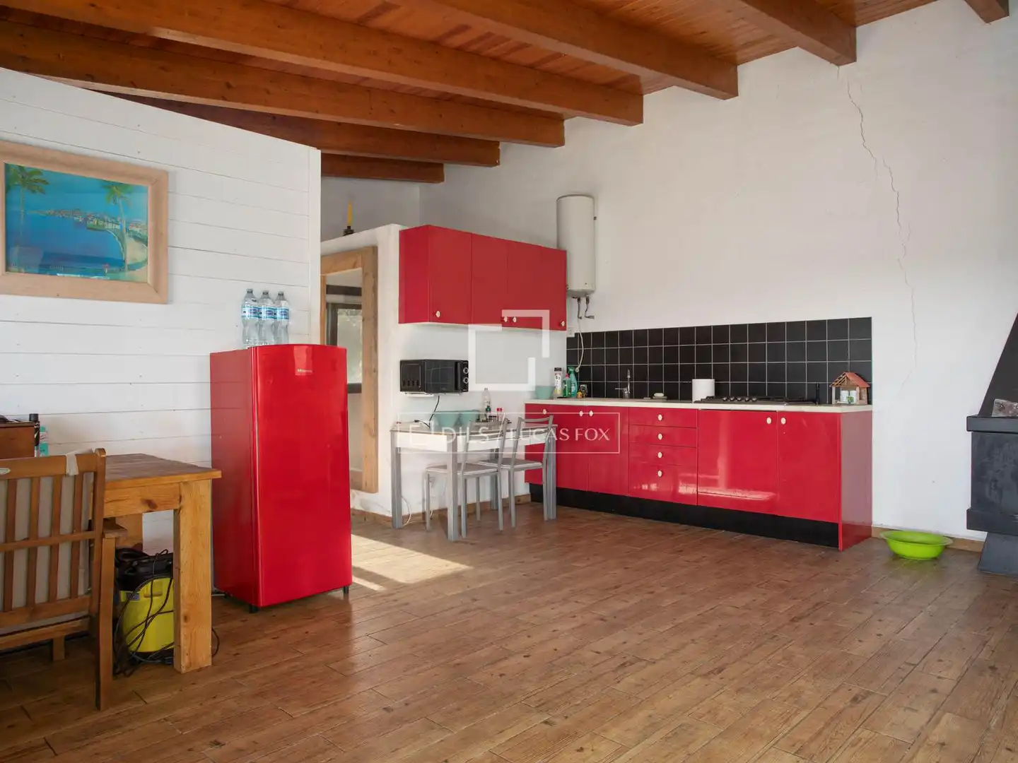 Cocina de Finca rústica en venta en Santa Pau con Jardín privado, Terraza y Trastero