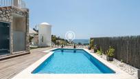 Swimming pool of House or chalet for sale in Sitges  with Air Conditioner, Heating and Private garden