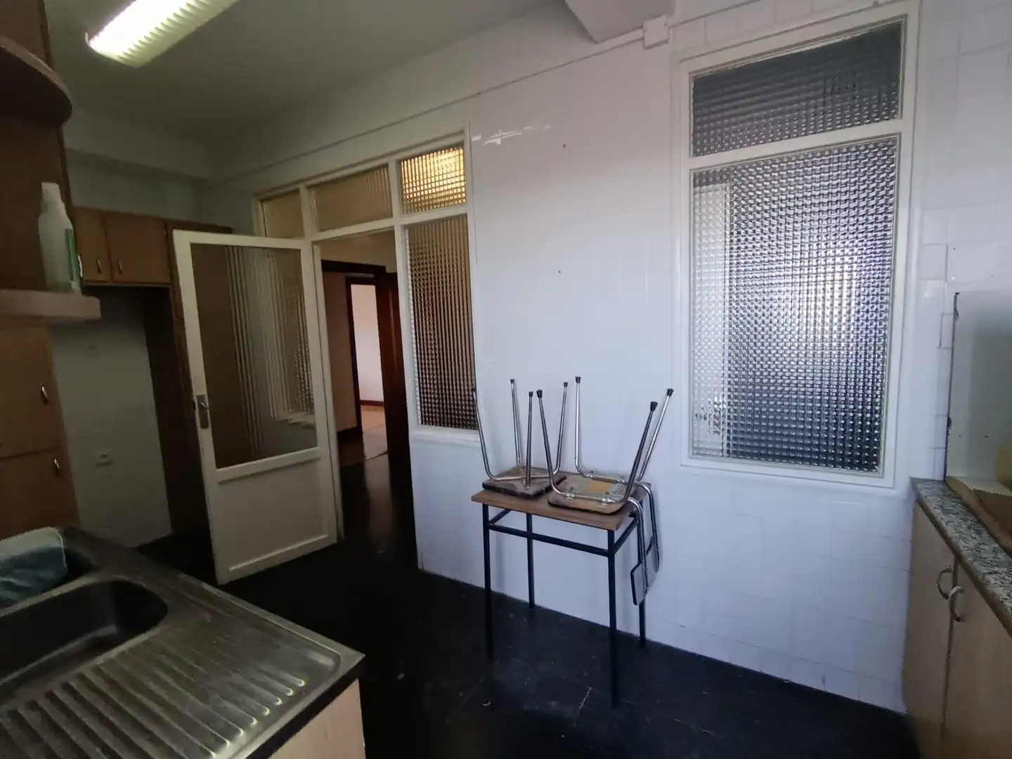 Cocina de Piso de alquiler en Valladolid con Calefacción, Parquet y Terraza