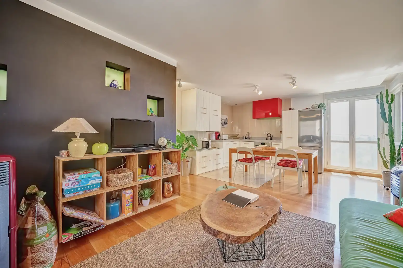 Sala de estar de Piso en venta en Urraul Bajo con Calefacción y Balcón