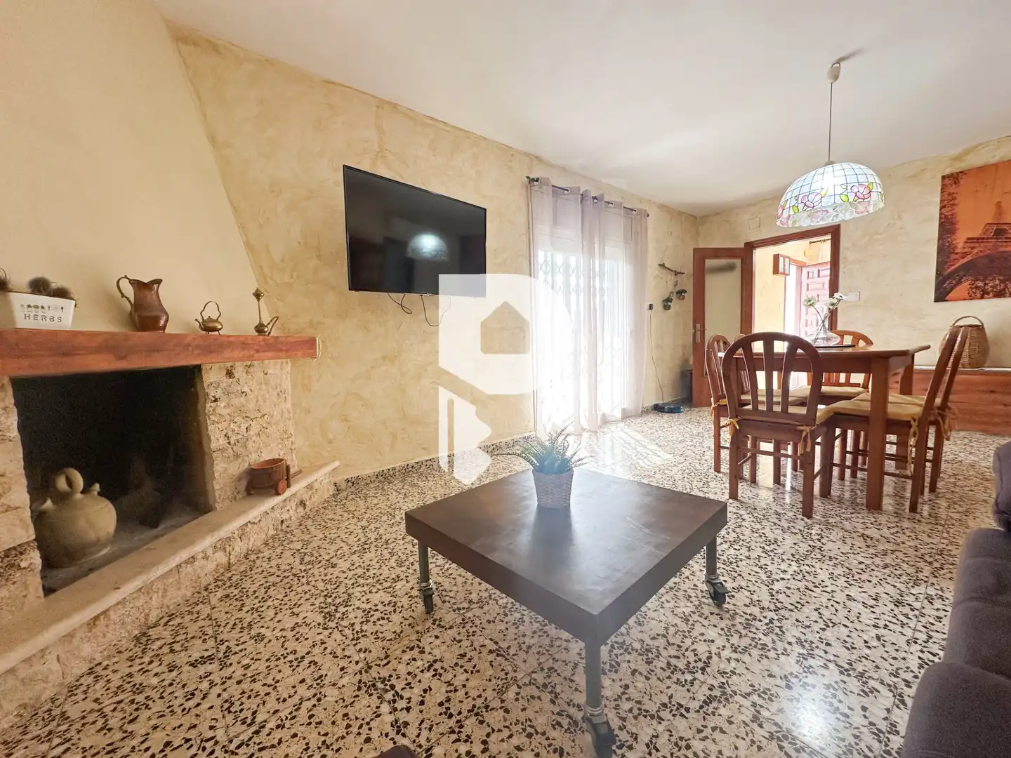 Sala d'estar de Casa o xalet en venda en Esparreguera amb Aire condicionat, Calefacció i Jardí privat