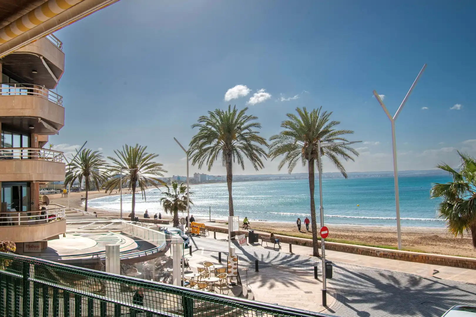 Exterior view of Flat for rent in  Palma de Mallorca  with Air Conditioner and Terrace