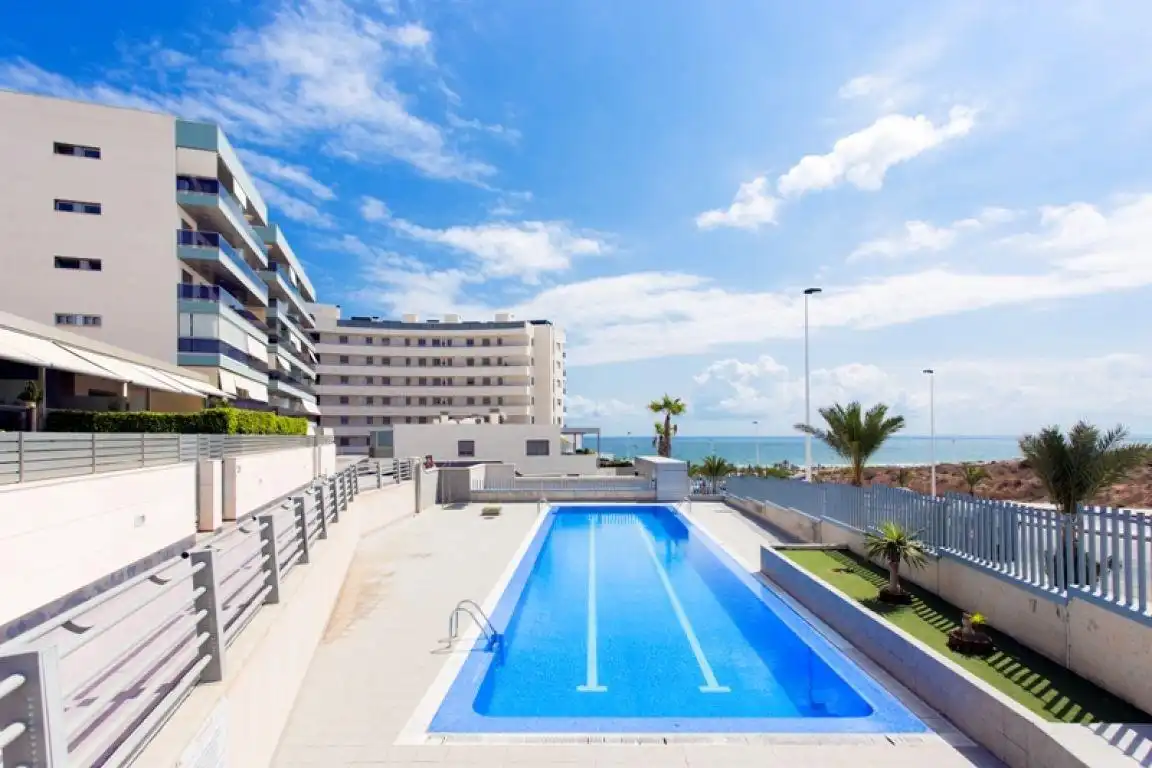 Swimming pool of Apartments for sale in Elche / Elx  with Air Conditioner, Heating and Private garden