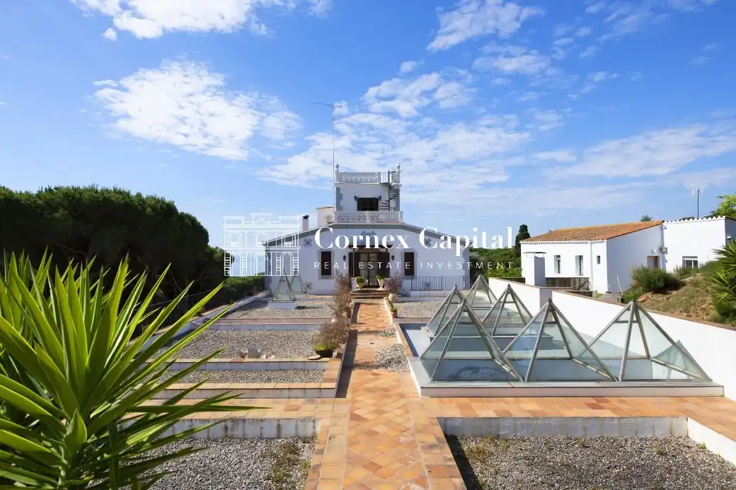 Garten von Country house zum Verkauf in Sant Andreu de Llavaneres mit Privatgarten, Terrasse und Schwimmbad