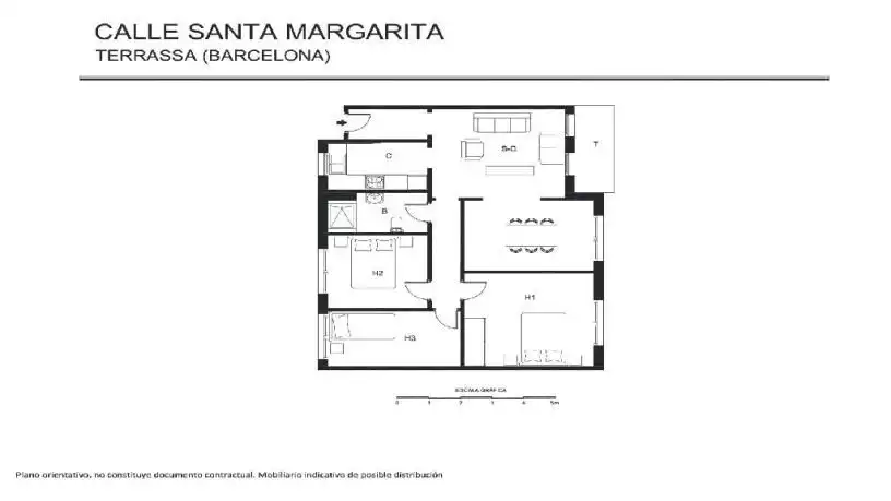 Vista exterior de Piso en venta en Terrassa
