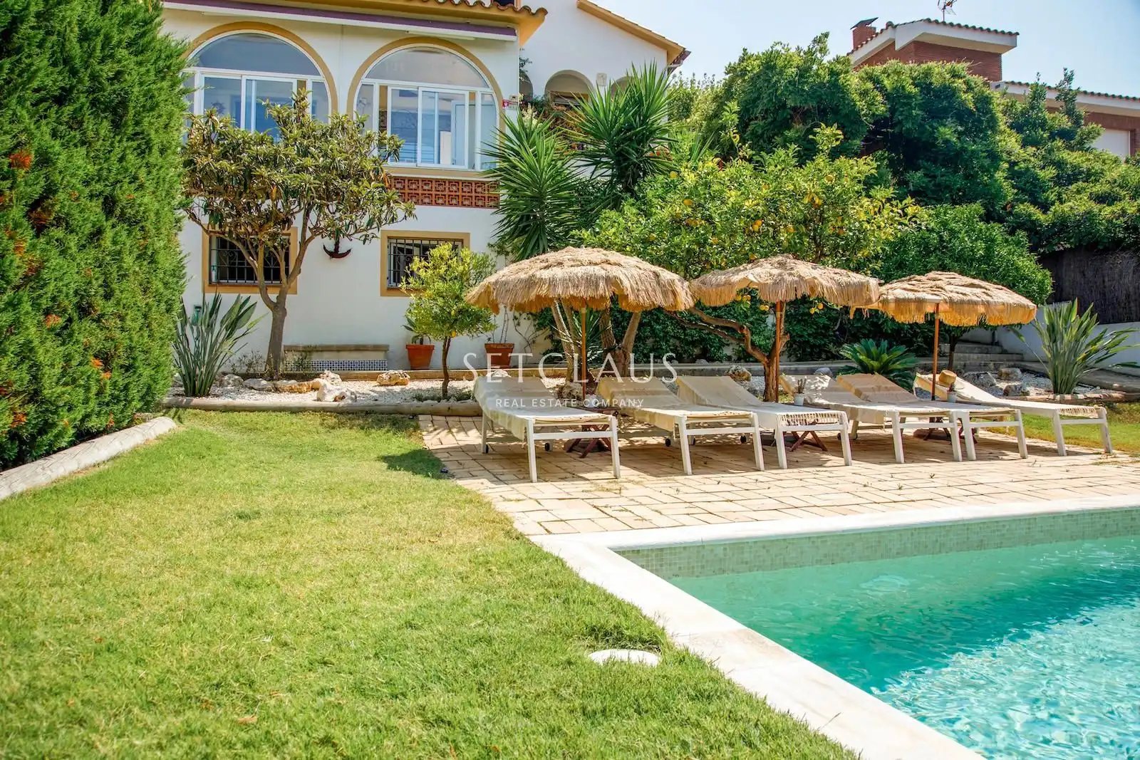 Jardí de Casa o xalet en venda en El Masnou amb Aire condicionat, Calefacció i Jardí privat