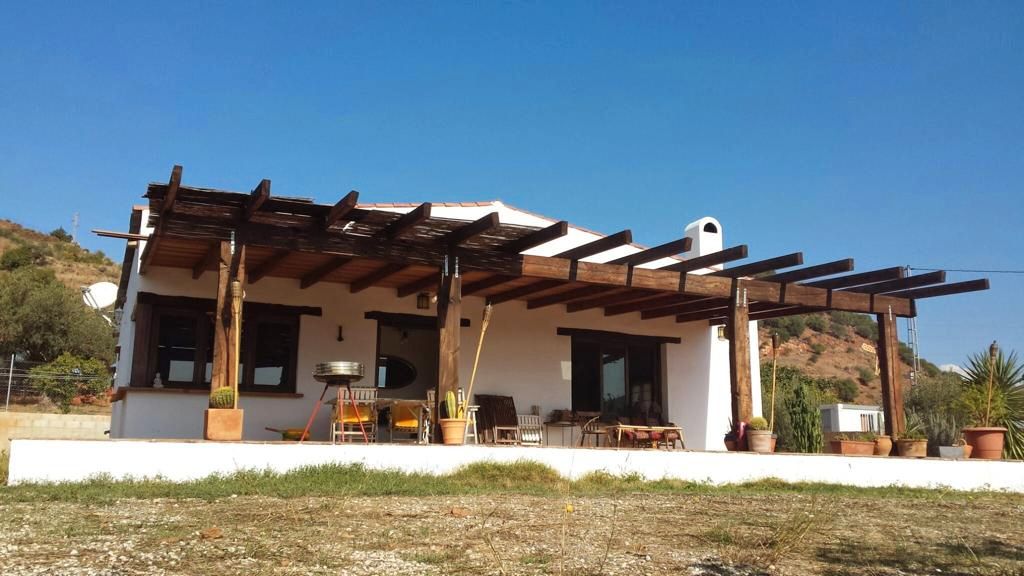 Vista exterior de Casa o xalet de lloguer en Málaga Capital amb Moblat, Forn i Rentadora