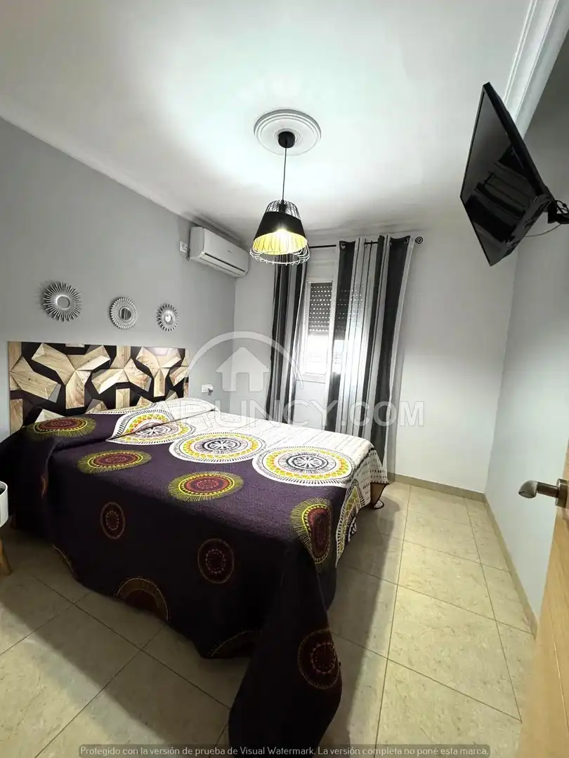 Habitación de Piso de alquiler en Alcalá de Guadaira con Aire acondicionado, Terraza y Amueblado