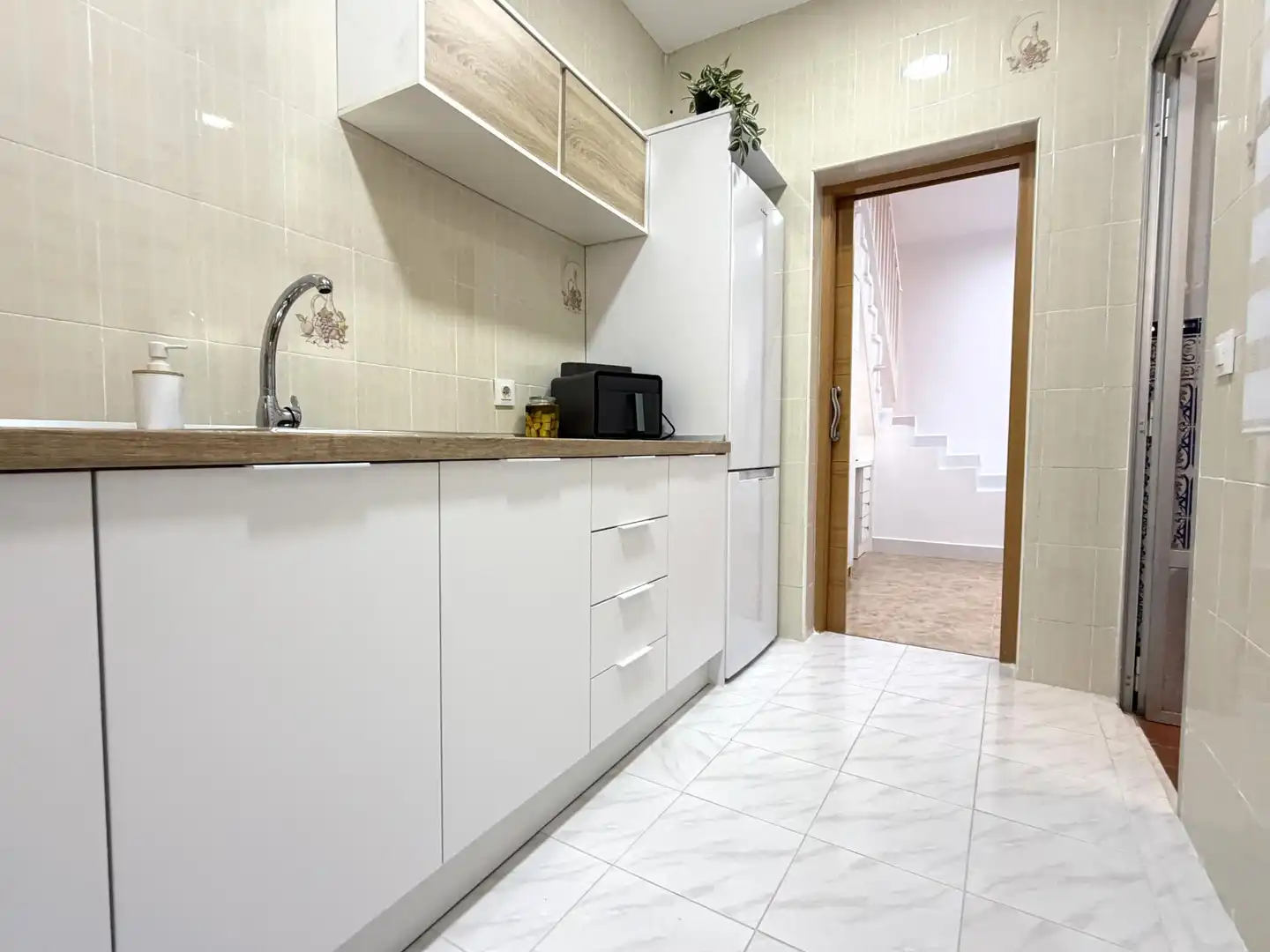 Cuina de Casa o xalet de lloguer en Don Benito amb Aire condicionat, Terrassa i Moblat