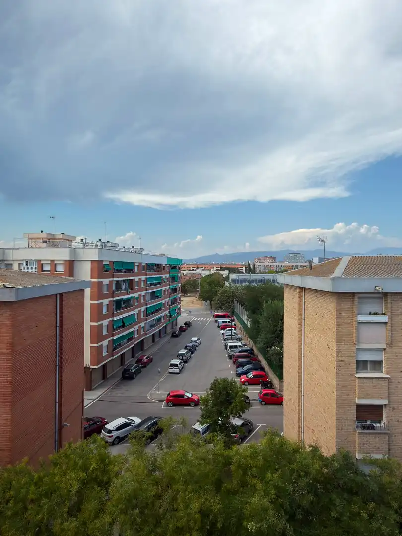 Vista exterior de Pis en venda en Granollers amb Calefacció i Balcó