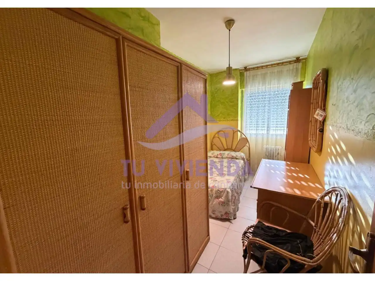Bedroom of Flat for rent in Saldaña  with Heating and Furnished