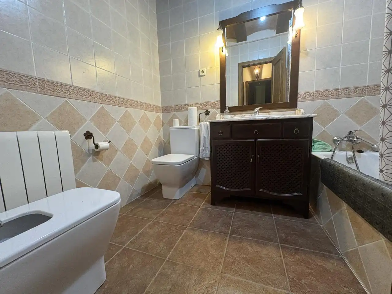 Bathroom of Detached homes for rent in El Berrueco  with Heating, Private garden and Storage room