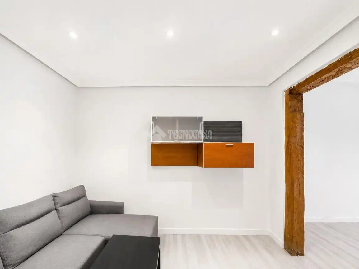 Sala de estar de Estudio de alquiler en Madrid