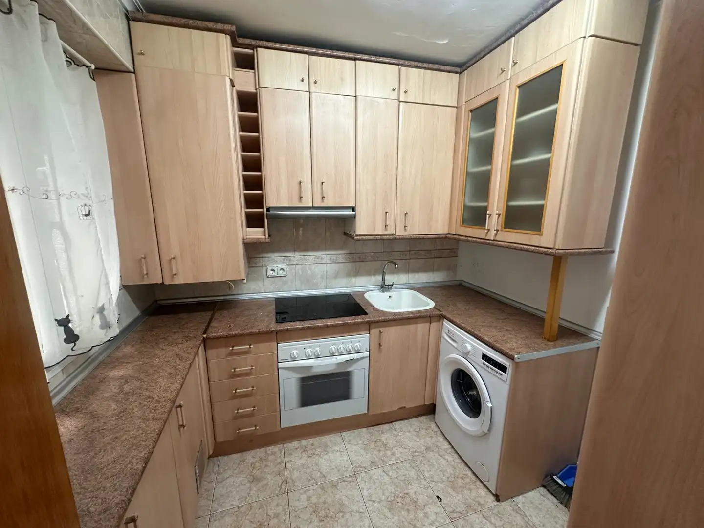 Cocina de Piso de alquiler en Cuenca con Calefacción, Amueblado y Horno
