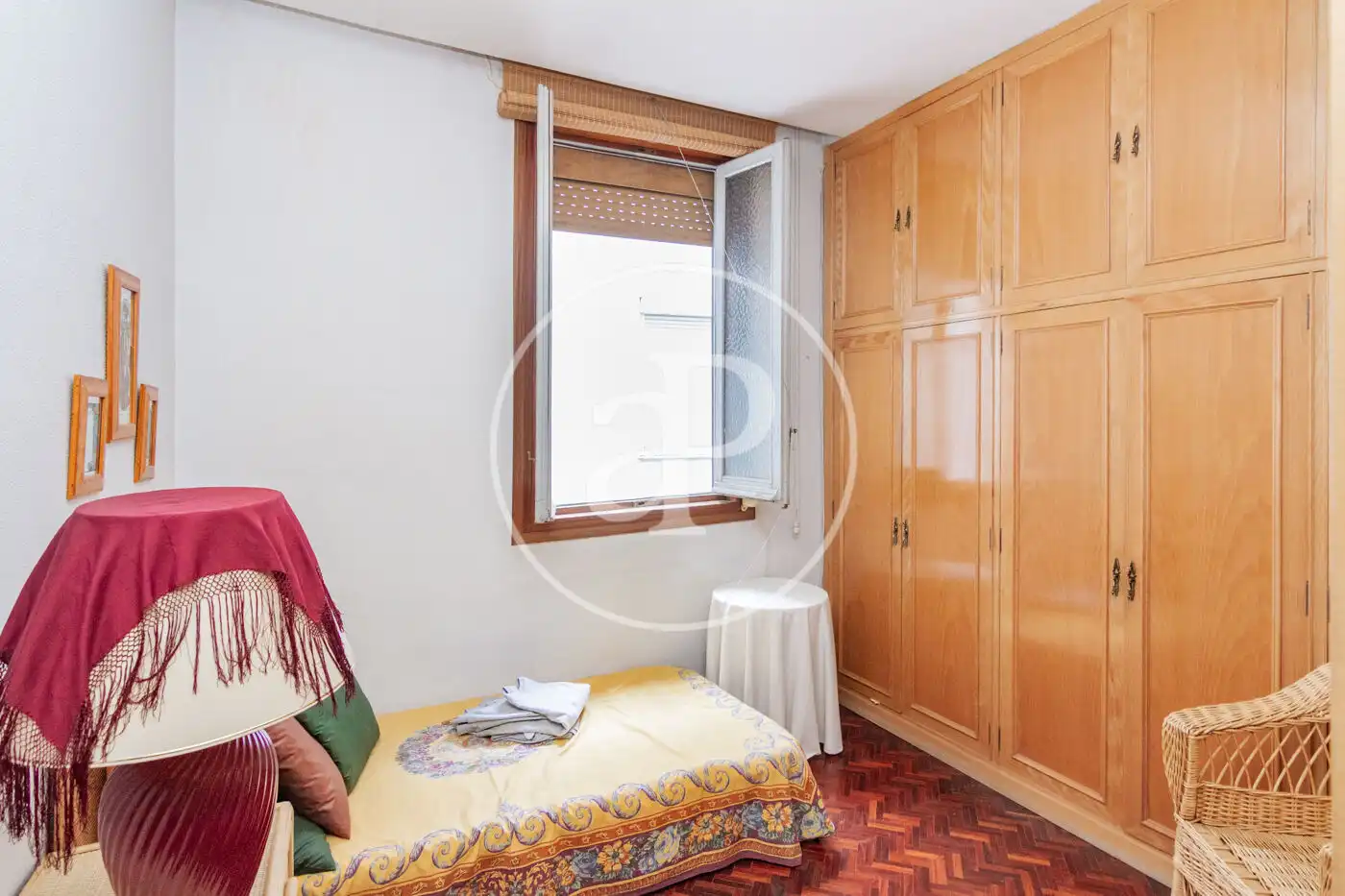 Bedroom of Flat for sale in Madrid  with Heating, Storage room and Balcony