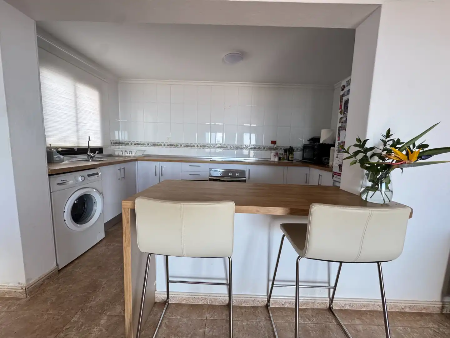 Cocina de Casa o chalet en venta en San Bartolomé con Terraza, Piscina y Amueblado