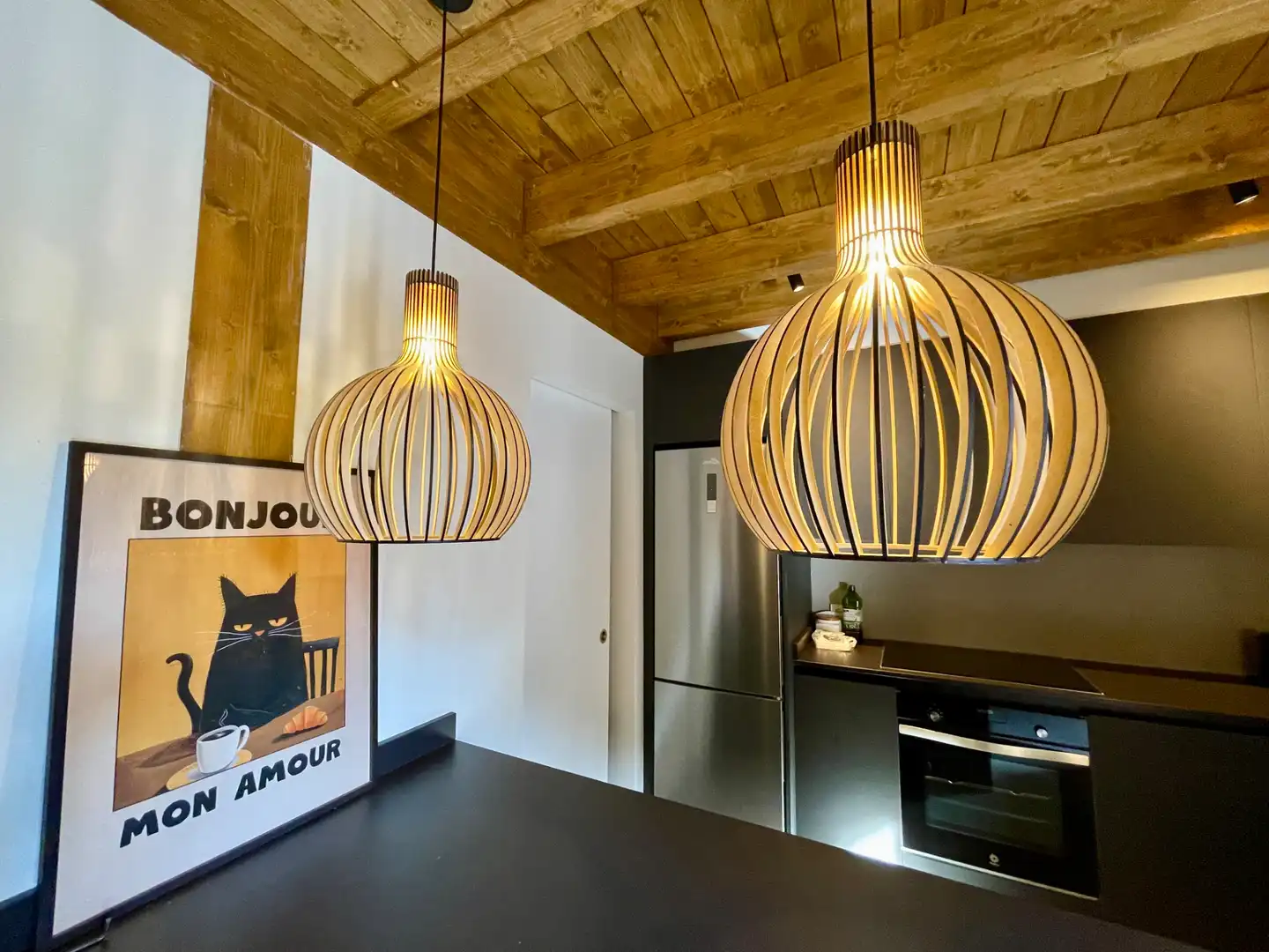 Cocina de Finca rústica en venta en Setcases con Calefacción, Parquet y Trastero