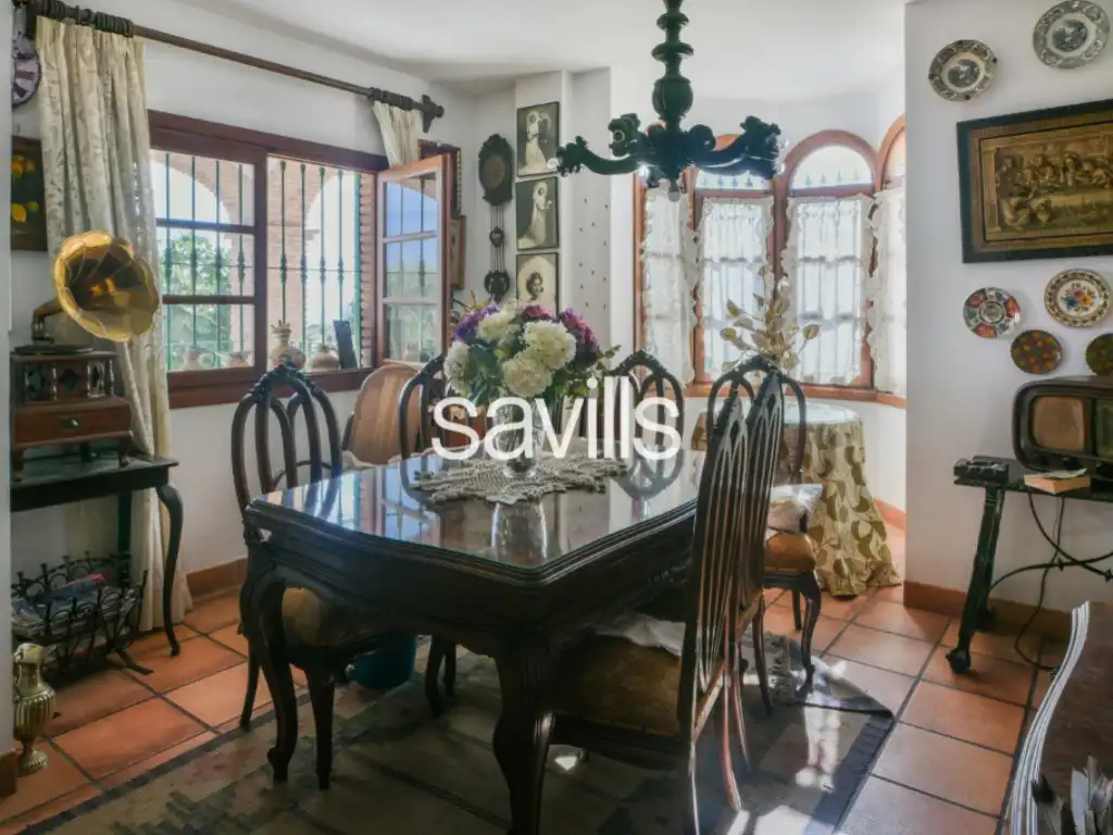 Dining room of Houses for sale in Rincón de la Victoria
