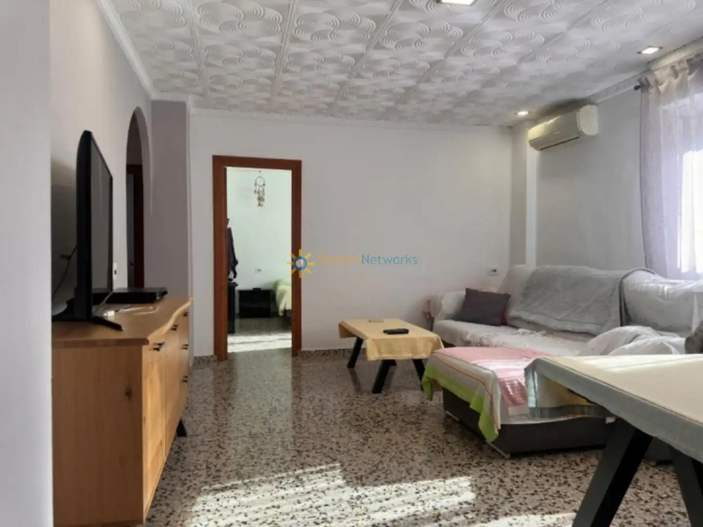 Sala de estar de Casa o chalet en venta en Albaida con Aire acondicionado, Jardín privado y Terraza