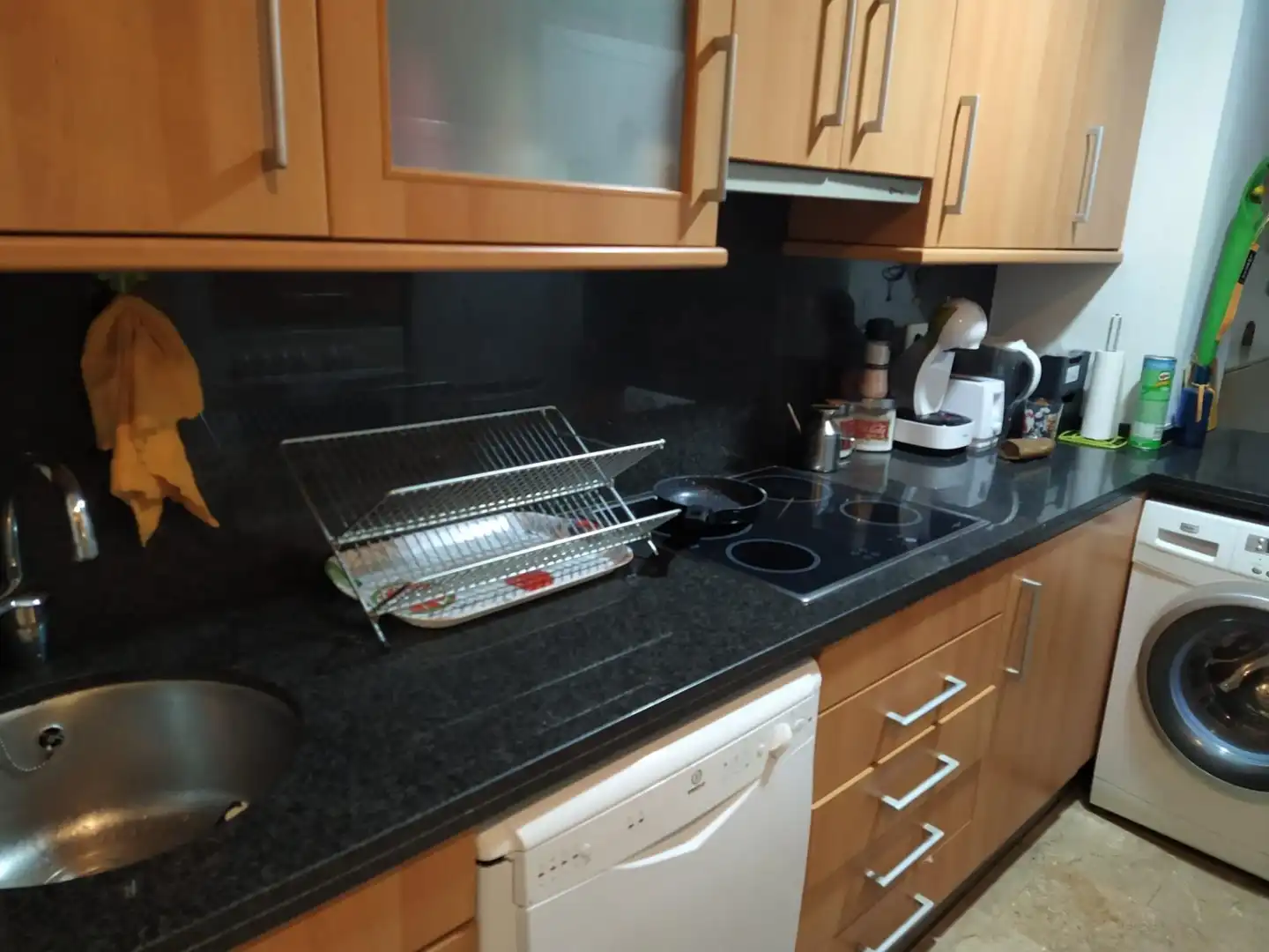 Küche von Wohnung zum Verkauf in Badalona mit Heizung und Terrasse