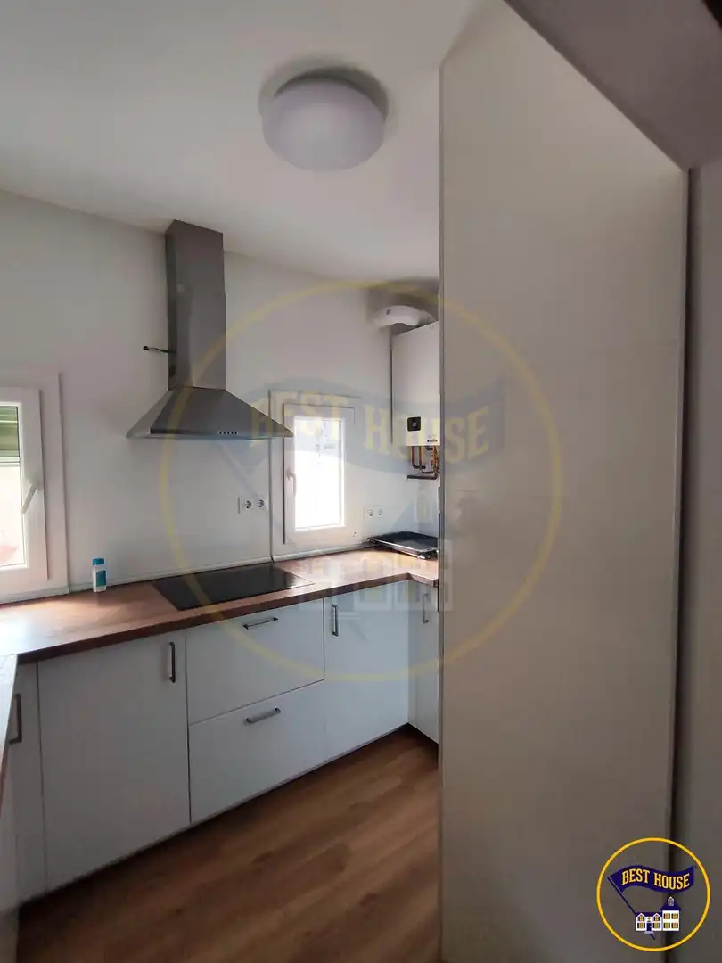 Kitchen of Flat for share in Cuenca  with Heating, Terrace and Furnished