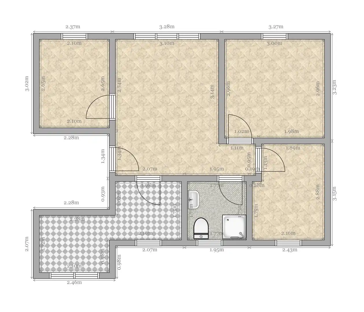 Wohnung zum Verkauf in San Pablo - Santa Justa, imagen 25