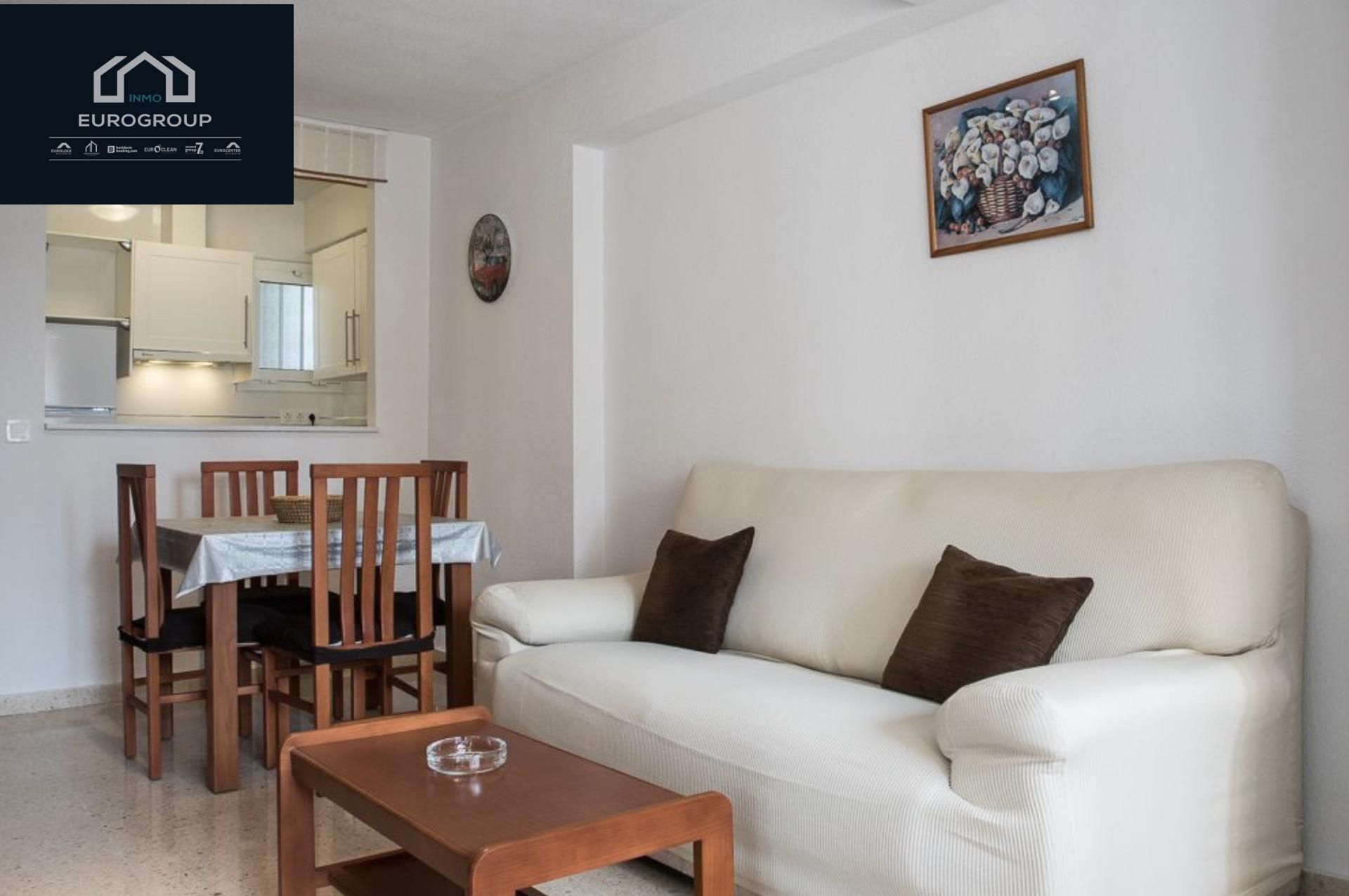 Living room of Apartment to rent in Benidorm  with Private garden and Community pool